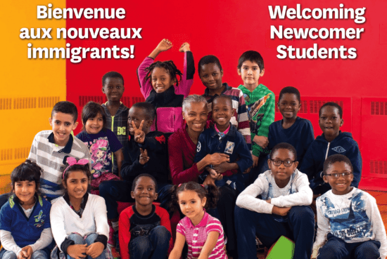 Nouveaux immigrants Écoles, couverture