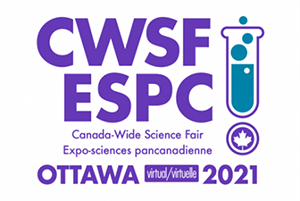 CWSF, ESPC. Canada-Wide Science Fair. Expo-sciences pancanadienne. Ottawa, vitual/virtuelle, 2021.