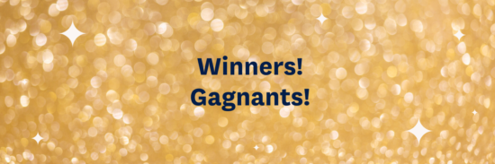Generous donations #GivingTuesday Winners Gagnants