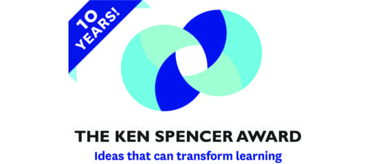 Ken Spencer Award 10 years banner