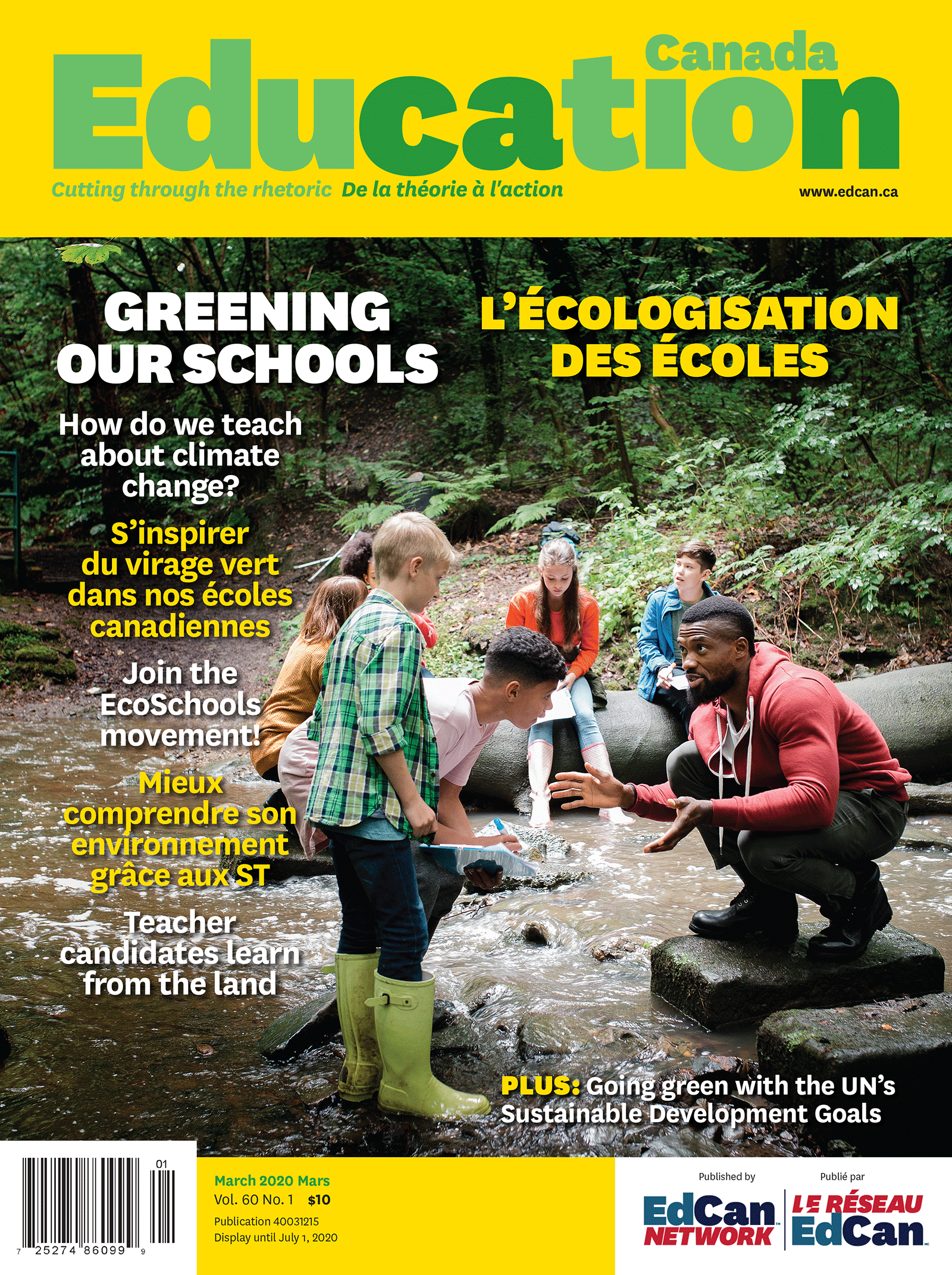 Greening our schools magazine cover