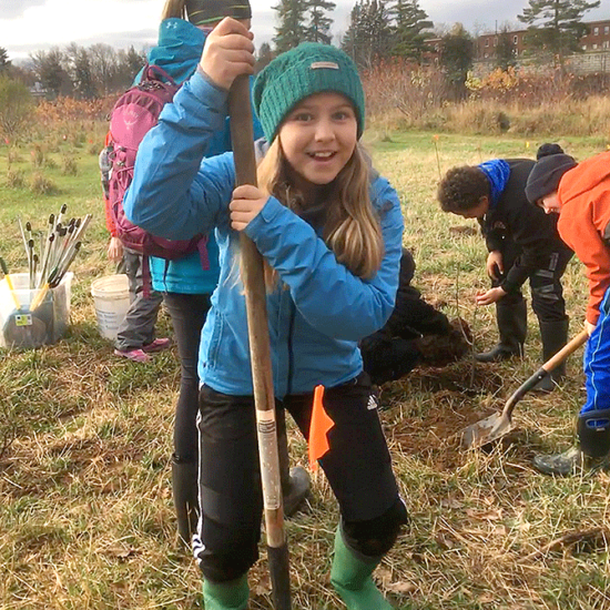 A thousand trees will be planted in New Brunswick, thanks to ten-year-old Mackenzie Klinker.