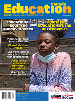 Cover of Education Canada, volume 60, issue 4. La couverture d’Éducation Canada, volume 60, numéro 4.