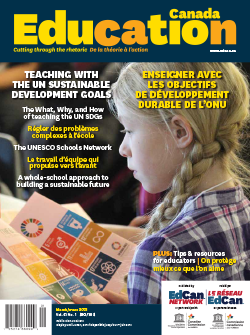 Cover of Education Canada, volume 61, issue 1. La couverture d’Éducation Canada, volume 61, numéro 1.